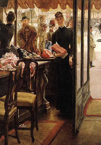 James Joseph Jacques Tissot Shop Girl